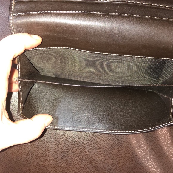 Authentic GUCCI GG Monogram Canvas Leather Heart Continental Long Wallet NWOT - Picture 8 of 17